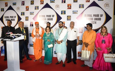GLOBAL PRIDE OF SINDHI AWARDS 2024: A GLORIOUS CELEBRATION OF SINDHI HERITAGE