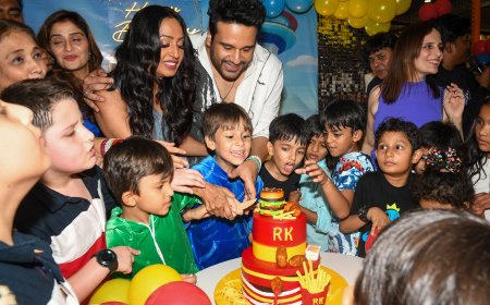 Krushna and Kashmera Shah’s children Rayaan and Krishaang’s 7th Birthday Brought Stars and Smiles Together"