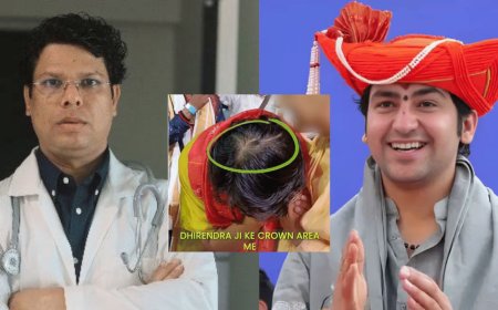 OMG! Is Bageshwar Baba Dhirendra Shastri Going Bald? Doctor Ashok Sinha Reveals All!