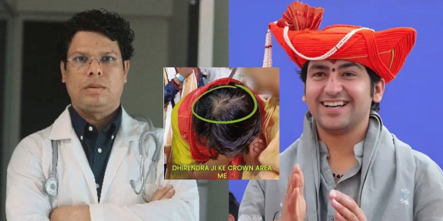 OMG! Is Bageshwar Baba Dhirendra Shastri Going Bald? Doctor Ashok Sinha Reveals All!