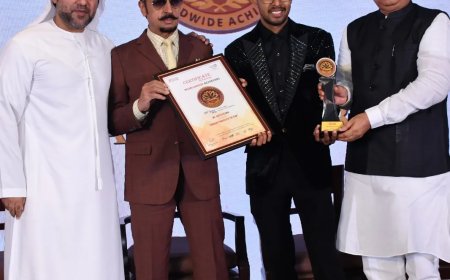 Kartik Paliwal, amongst the Youngest Producers of India got the trophy for the title of 'Emerging Producer of the Year 2023'