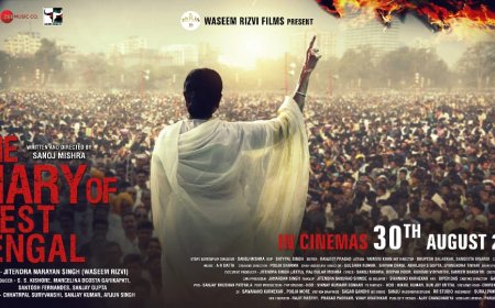 “The Diary of West Bengal”: A Bold Exploration of History, Culture, and Controversy Releasing on the 30th of August starring Arshin Mehta, Yajur Marwah and Gauri Shankar in the lead role