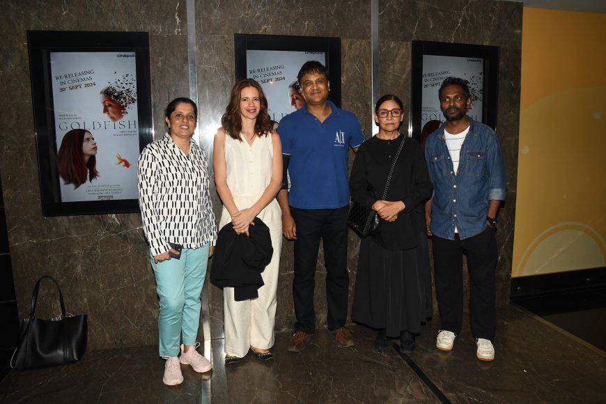 Meet & Greet with the Cast of Goldfish – Featuring Kalki Koechlin, Deepti Naval, and Director Pushan Kripalani