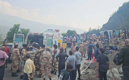 Minor Injuries Reported Among ITBP Personnel in Gangotri Highway Accident