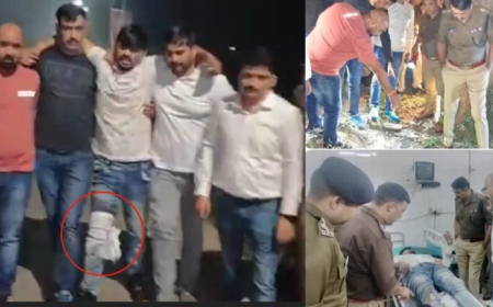Dehradun Police Engage in Encounter with Notorious Scoundrel, Suspect Sustains Injuries