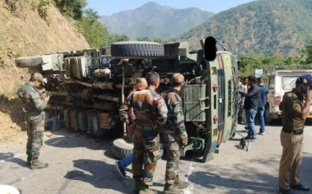 Tragic Overturn of Army Truck on Badrinath National Highway Claims One Soldier’s Life