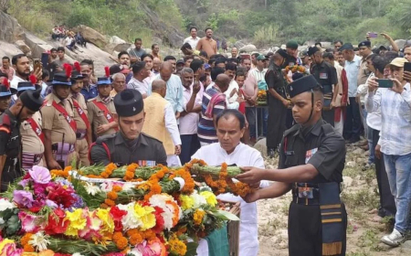 Heartfelt Tributes Paid to Bhupendra Negi, Fallen Soldier from Ladakh