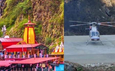 Good News! Successful Helicopter Landing at Yamunotri Helipad, Heli Service to Start Soon
