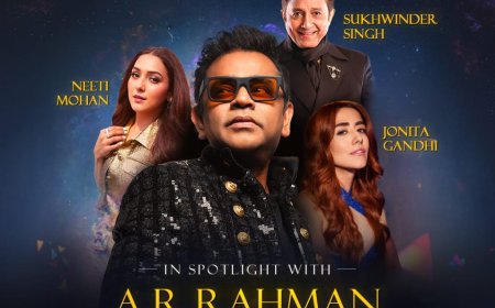 A.R. Rahman’s ‘The Wonderment Tour’ Premieres in Mumbai with Star-Studded Line-Up