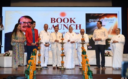Chand Mishra Launches Autobiography “Toofano Mein Tohfa” – A Tale of 54 Years in Cinema and Spiritual Service