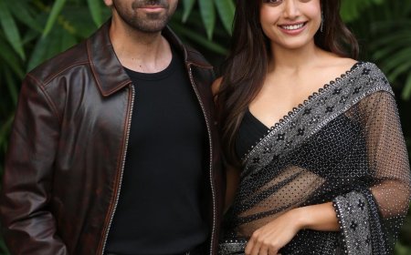 Fans Go Wild as Ayushmann Khurrana and Rashmika Mandanna Unveil Thamma’s Telugu Trailer and Song in Hyderabad