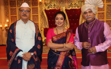 Anupama’s Navratri Special Welcomes Marathi Icons Anil Gawas and Sunil Tawde, Blending Culture with High Drama