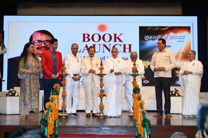Chand Mishra Launches Autobiography “Toofano Mein Tohfa” – A Tale of 54 Years in Cinema and Spiritual Service