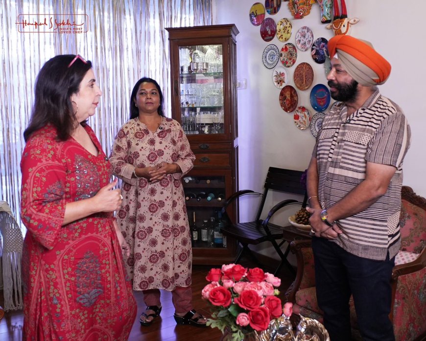 Farah Khan and Chef Harpal Singh Sokhi Bond Over Food, Stories, and Laughter
