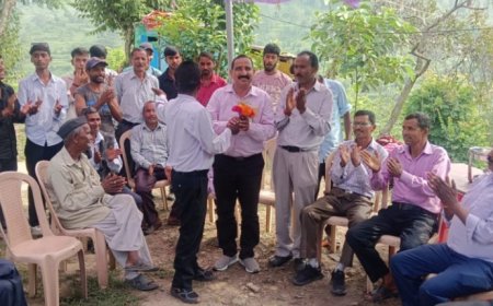 BJP District Executive Member Dr. Bhuvan Chandra Arya Launches Public Outreach Campaign in Nainital
