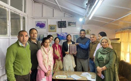 Sheetal Sharma Successfully Completes Ph.D. Viva at Kumaun University's DSB Campus with Research on Asteraceae Species