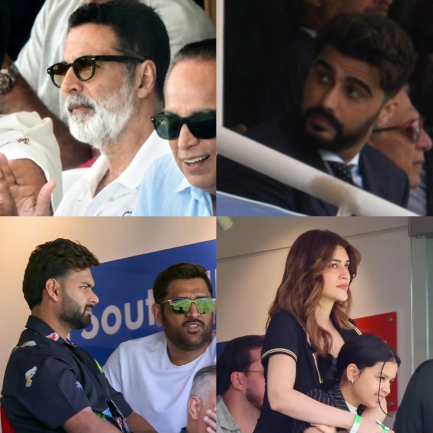 Star-Studded Stands: Bollywood Elite and Cricket Legends Converge at Lord’s for Thrilling India vs England ODI