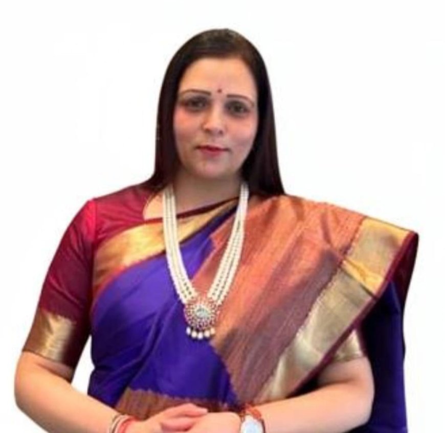 Philanthropist Nidarshana Gowani Takes on Leadership Role in BJP Women's Wing to Drive Grassroots Empowerment