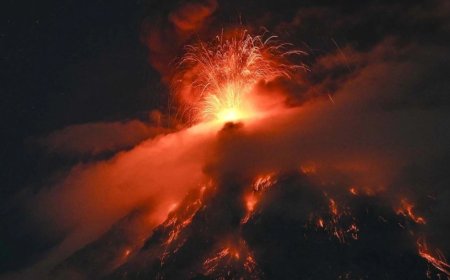 Earth Awakens: Six Nations Experience Simultaneous Volcanic Eruptions Within 48 Hours
