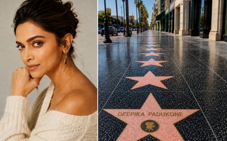 Deepika Padukone Becomes First Indian Actress to Receive Hollywood Walk of Fame Star: A Historic Moment for Indian Cinema