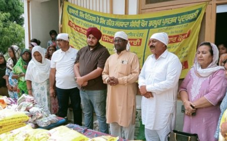 Essential Food Supplies Distributed to 50 Families in Memory of Freedom Struggle