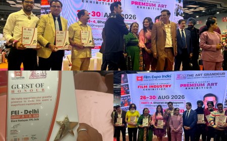 Film Expo India 2026: Youngest Producer Kartik Paliwal Honored as Guest of Honour at Bharat Mandapam