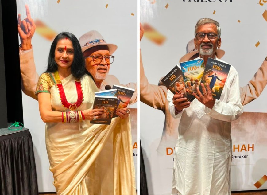 International Motivational Trainer and Author Latesh Shah Launches 'The Longevity Trilogy' in Mumbai