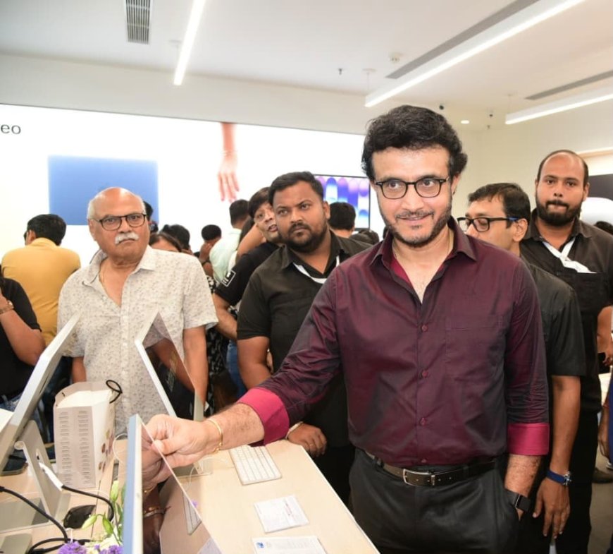 Sourav Ganguly Inaugurates iTech’s Flagship Apple Premium Partner Store at Acropolis Mall in Kolkata