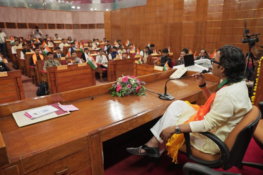 Oorjaguru Ayush Gupta Introduces Reiki and Mindful Energy to Sansad Youth Parliament 2026