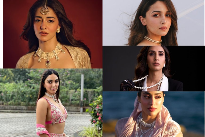 Pragya Kapoor to Alia Bhatt: Celebrities Who Revived Vintage Fashion with Pearl Accessories