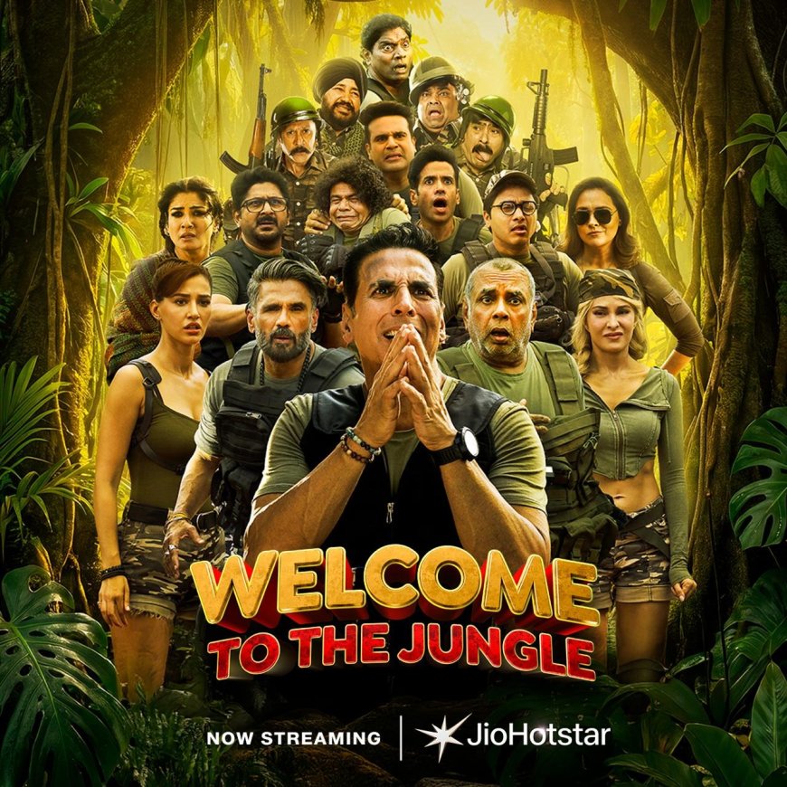 Welcome To The Jungle’ Premieres Globally on JioHotstar Following Successful Theatrical Run