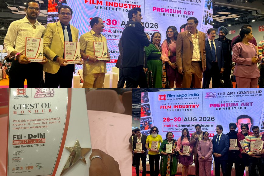 Film Expo India 2026: Youngest Producer Kartik Paliwal Honored as Guest of Honour at Bharat Mandapam
