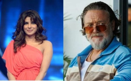 Priyanka Chopra Teams Up with Oscar-Winner Russell Crowe for Sci-Fi Action Thriller ‘Bluefly’