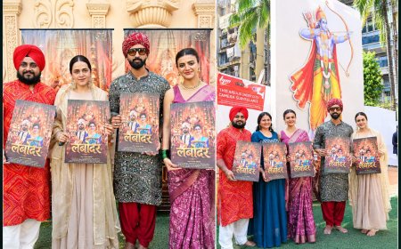 Meera Raaj and Singer-Composer Shashi Launch Devotional Song ‘Lambodar’ at Andhericha Raja