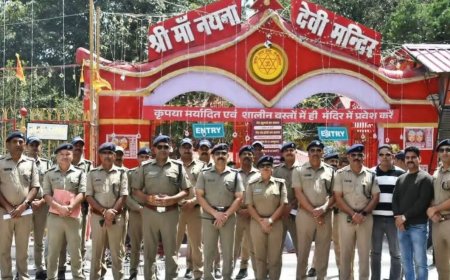 Maa Nanda-Sunanda Devi Mahotsav 2026: Nainital Police Deploys Strict Security, CCTV Surveillance, and Crowd Control Measures