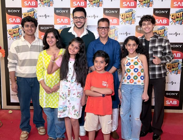Inspire Films Launches ‘Kyunki Papa Kehte Hain’ on Sony SAB: A Heartwarming Blend of Family, Comedy, and Emotion