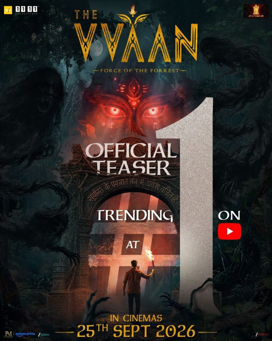 Sidharth Malhotra and Tamannaah Bhatia’s ‘The Vvaan’ Teaser Crosses 55 Million Views, Trends #1 Across Languages