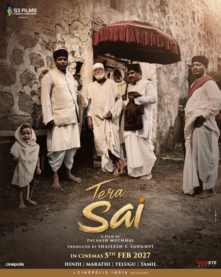 Shailesh S. Sanghvi and Palaash Muchhal Announce February 5, 2027 Release Date for ‘Tera Sai’ in Shirdi