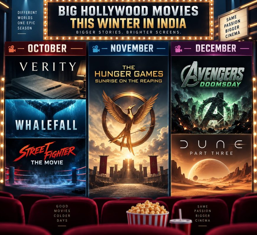 Hollywood Winter Box Office Preview: Major Releases Heading to Indian Theaters from October to December