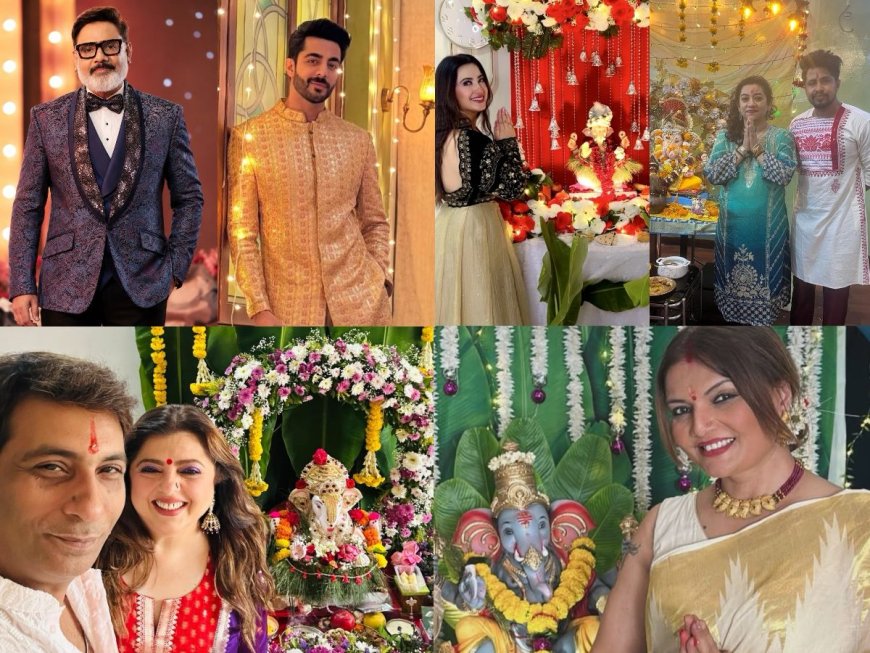 Bappa’s Blessings and Festive Fervour: Celebrities Celebrate Ganesh Chaturthi with Devotion
